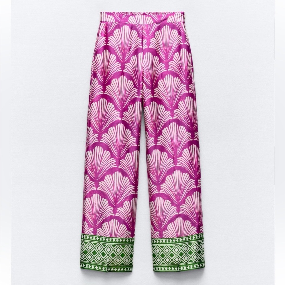 NWT ZARA SATIN EFFECT PRINTED SIZE XL 
🚨FIRM PRICE - Picture 14 of 16